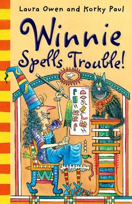 Book cover for Winnie Spells Trouble!
