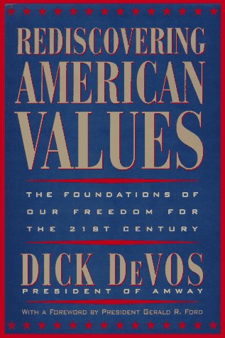 Book cover for Rediscovering American Values