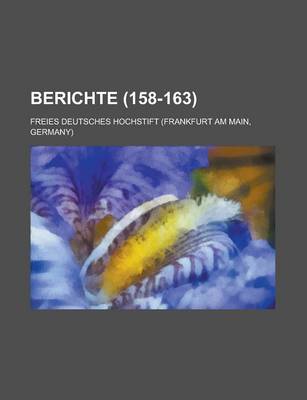 Book cover for Berichte (158-163)