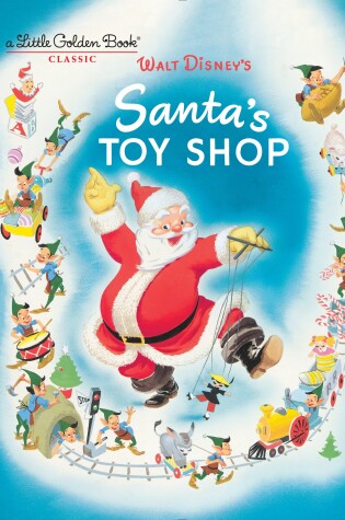 Cover of Santa's Toy Shop (Disney)