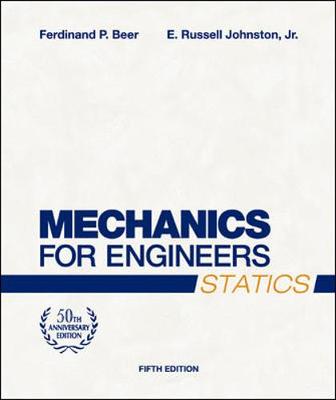 Book cover for Mechanics for Engineers, Statics