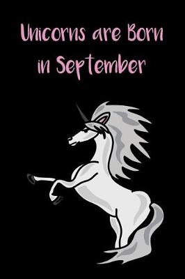 Book cover for Unicorns are Born in September