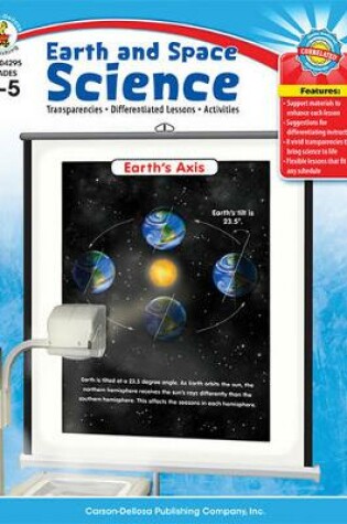 Cover of Earth and Space Science, Grades 3 - 5