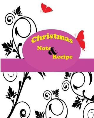 Book cover for Christmas Note & Recipes