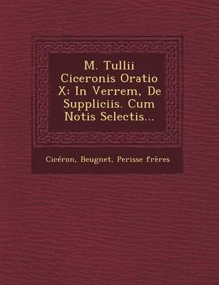 Book cover for M. Tullii Ciceronis Oratio X