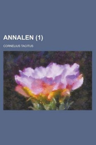 Cover of Annalen (1 )