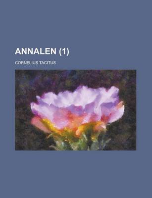Book cover for Annalen (1 )