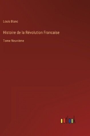 Cover of Histoire de la Révolution Francaise