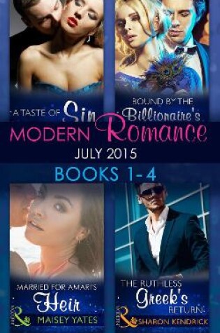 Cover of Modern Romance July 2015 Books 1-4