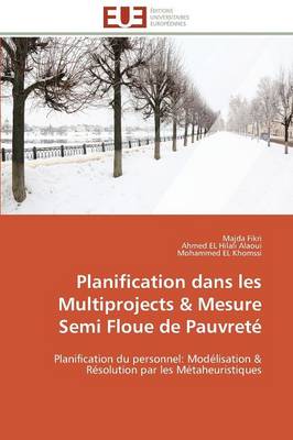 Book cover for Planification Dans Les Multiprojects Mesure Semi Floue de Pauvret