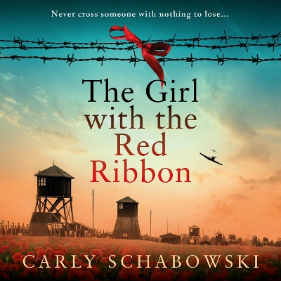 Book cover for The Girl with the Red Ribbon