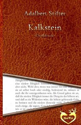 Book cover for Kalkstein - Grossdruck