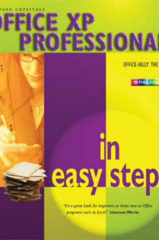 Cover of Office XP Professional in Easy Steps