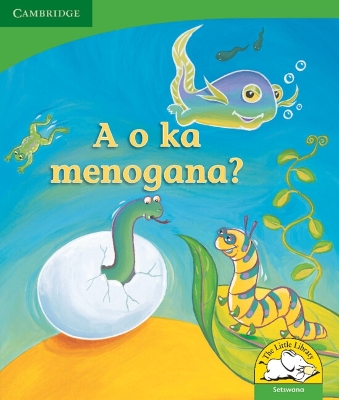 Cover of A o ka menogana? (Setswana)