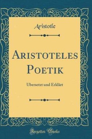 Cover of Aristoteles Poetik