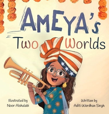 Book cover for Ameya's Two Worlds