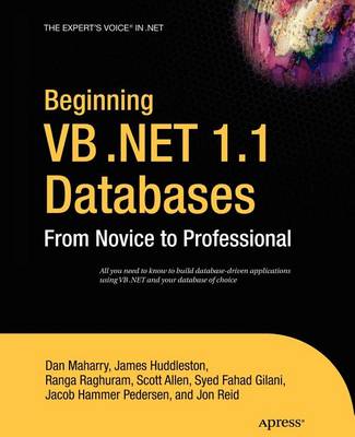 Book cover for Beginning VB .Net Databases