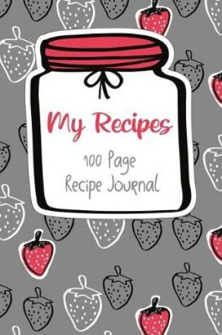 Cover of Recipe Journal - STRAWBERRY JAM