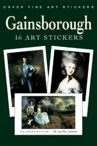 Cover of Gainsborough: 16 Art Stickers