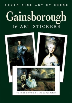 Book cover for Gainsborough: 16 Art Stickers