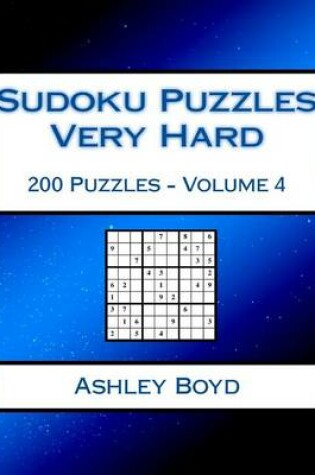 Cover of Sudoku Puzzles Very Hard Volume 3