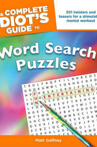 Cover of The Complete Idiot's Guide to Word Search Puzzles