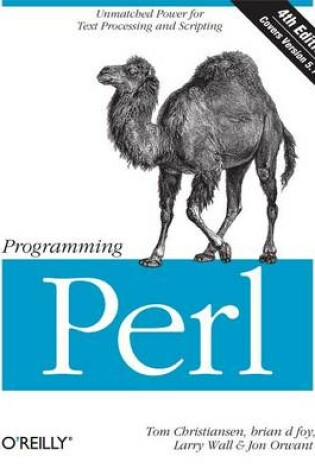 Cover of Programming Perl