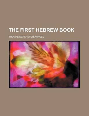 Book cover for The First Hebrew Book