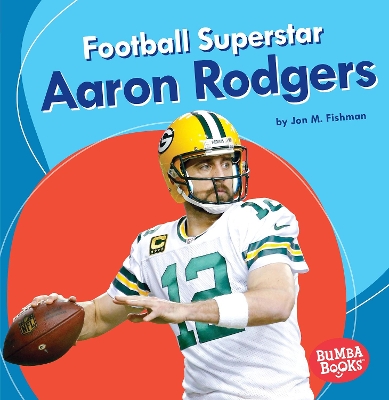 Book cover for Football Superstar Aaron Rodgers