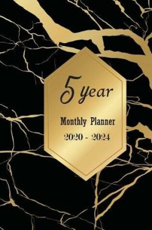 Cover of 5 year monthly planner