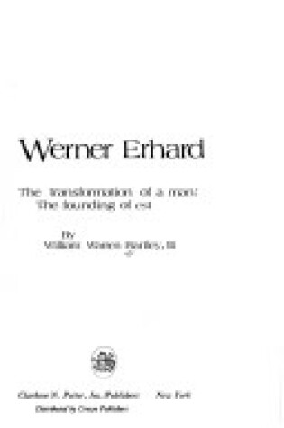 Cover of Werner Erhard 239