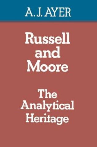 Cover of Bertrand Russell and G.E.Moore