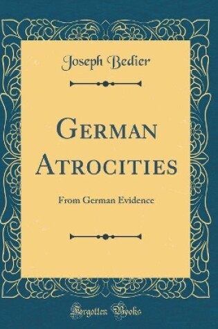 Cover of German Atrocities