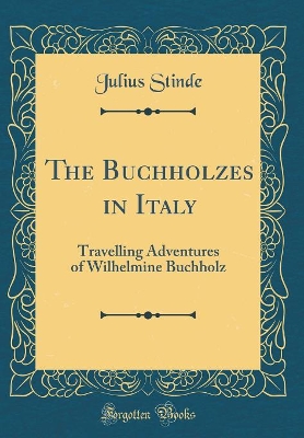 Book cover for The Buchholzes in Italy: Travelling Adventures of Wilhelmine Buchholz (Classic Reprint)