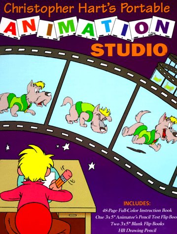Book cover for Christopher Hart's Portable Animation Studio