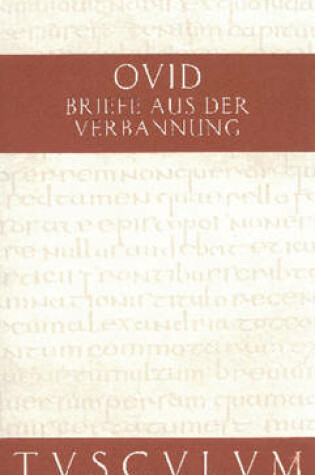 Cover of Briefe Aus Der Verbannung / Tristia. Epistulae Ex Ponto