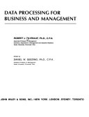 Book cover for Data Processing for Business and Management