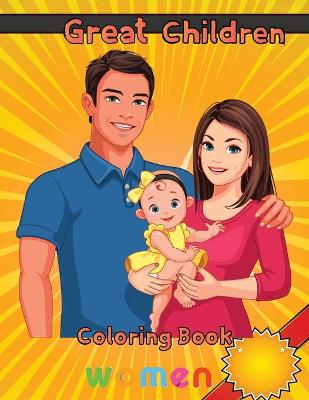 Book cover for Great Children Coloring Book women