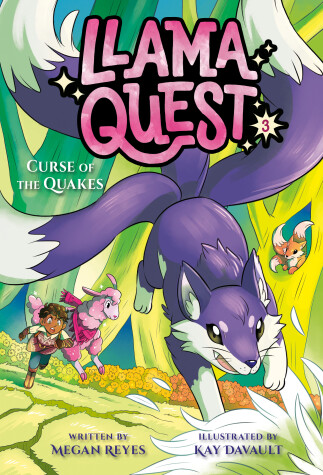 Cover of Llama Quest #3: Curse of the Quakes