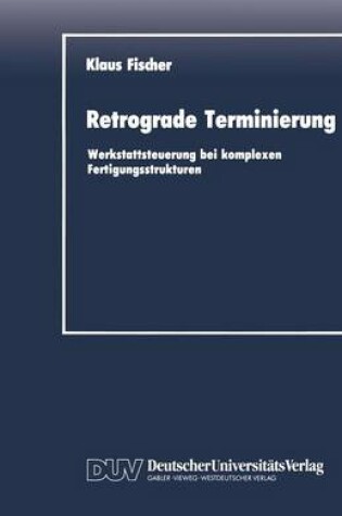 Cover of Retrograde Terminierung