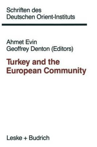 Cover of Turkey and the European Community