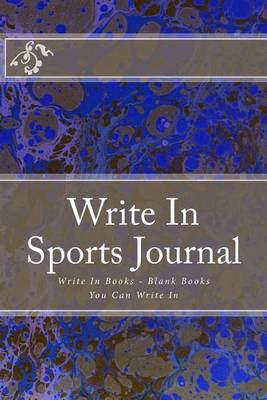 Book cover for Write In Sports Journal