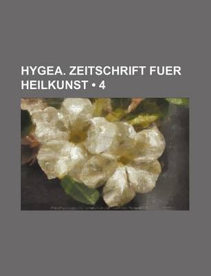 Book cover for Hygea. Zeitschrift Fuer Heilkunst (4)