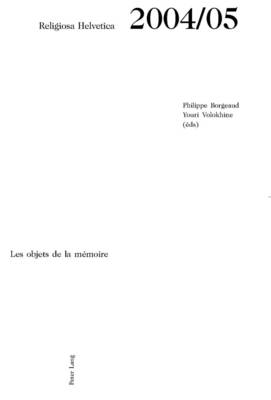 Cover of Les Objets de la Memoire