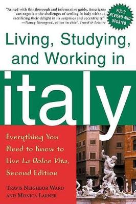 Book cover for Living Studying Working in Italy