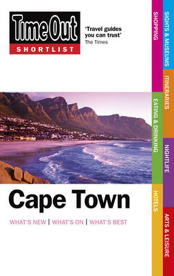 Book cover for Time Out Shortlist Cape Town 1st edition