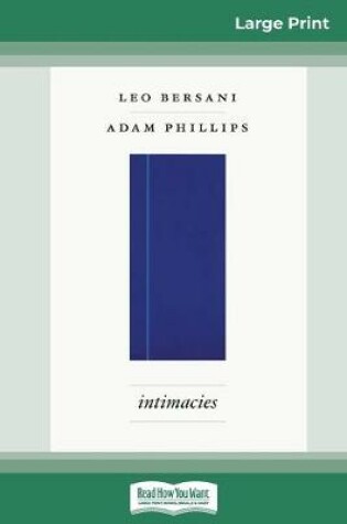 Cover of Intimacies (16pt Large Print Edition)