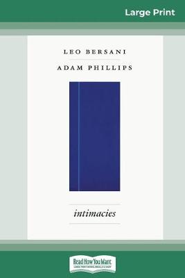 Book cover for Intimacies (16pt Large Print Edition)