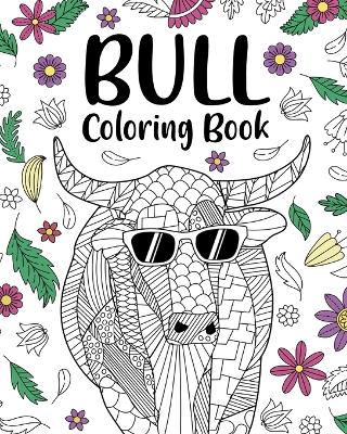 Book cover for Bull Coloring Book