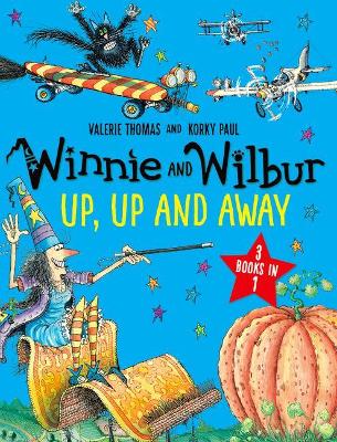 Book cover for Winnie and Wilbur: Up, Up and Away